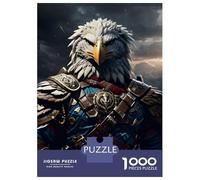 Rompecabezas De 1000 Piezas para Adolescentes Eagle Armor Fighting Rompecabezas para Adultos Juego De Ingenio Difícil Gran Regalo para Jugar 52x38cm/1000pcs