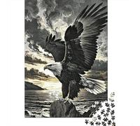 Rompecabezas De 1000 Piezas para Adolescentes Eagle Art Print-21 Rompecabezas para Adultos Juguetes De Bricolaje Difícil Difícil Diversión En El Hogar Actividades, 38x26cm/1000pcs