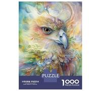 Rompecabezas De 1000 Piezas para Adolescentes Eagle Spirit Animal Rompecabezas Juegos De Relajación Análisis Y Lógica Desafío Educativo 38x26cm/1000pcs