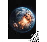 Rompecabezas De 1000 Piezas para Adolescentes Earth Explosion Wallpaper Rompecabezas para Adultos Juguete Decoración De Pared Decoración Difícil Y Desafiante 52x38cm/1000pcs