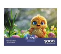 Rompecabezas De 1000 Piezas para Adolescentes Easter Chick Rompecabezas para Adultos Juegos Relajantes Análisis Y Lógica para Cumpleaños, Navidad 52x38cm/1000pcs