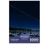 Rompecabezas De 1000 Piezas para Adolescentes Eclipse by Lake Tahoe Rompecabezas para Adultos Juegos Divertidos Desafío Difícil para Cumpleaños, Navidad 70x50cm/1000pcs