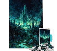 Rompecabezas de 1000 Piezas para Adolescentes Ecos del Edén Un Reto para completar Juego Educativo Familiar para Mayores de 14 años (50x75cm)