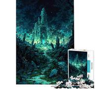 Rompecabezas de 1000 Piezas para Adolescentes Ecos del Edén Un Reto para completar Juego Educativo Familiar para Mayores de 14 años (38x26cm)