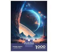 Rompecabezas De 1000 Piezas para Adolescentes Edge of Planetary Rompecabezas para Adultos Juego Familiar Pero Divertido Y Humorístico Desafío Educativo 52x38cm/1000pcs