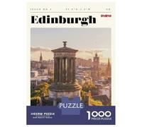 Rompecabezas De 1000 Piezas para Adolescentes Edinburgh Scotland Travel Art Rompecabezas para Adultos Juego De Ingenio Decoración Ayuda A Ejercitar El Cerebro 70x50cm/1000pcs