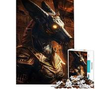 Rompecabezas de 1000 Piezas para Adolescentes Egipto Dios Ayuda al Cerebro Ejercicio Regalo de cumpleaños Juguete Decoración de Pared para Mayores de 14 años (38x52cm)