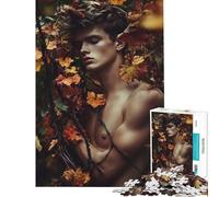 Rompecabezas de 1000 Piezas para Adolescentes El Abrazo del otoño Un Momento de Serenidad Actividades Divertidas para Aprender en casa Juego Educativo Familiar para Mayores de 14 años 38x52cm