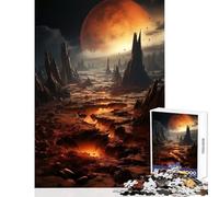 Rompecabezas de 1000 Piezas para Adolescentes El Apocalipsis Decoración del hogar Juguetes Ideas de Regalos Juegos de relajación Lista de Deseos con Papá Noel Tamaño 38x52cm