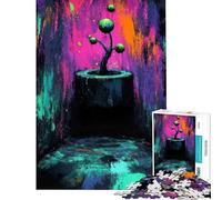 Rompecabezas de 1000 Piezas para Adolescentes El Árbol del Despertar Rompecabezas para Adultos Juguetes de Bricolaje Una Obra de Arte cumpleaños y Navidad (tamaño 38x26cm)