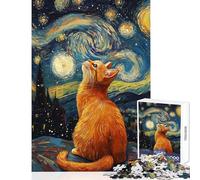 Rompecabezas de 1000 Piezas para Adolescentes El astrónomo bigotudo Rompecabezas para Adultos Juego de ingenio Divertido y desafiante para completar (tamaño 50x75cm)