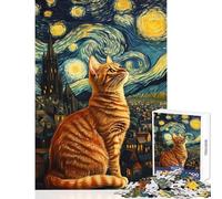 Rompecabezas de 1000 Piezas para Adolescentes El astrónomo bigotudo Rompecabezas para Adultos Juegos Divertidos Desafío difícil Ayuda a ejercitar el Cerebro (Tamaño 38x26cm)