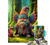 Rompecabezas de 1000 Piezas para Adolescentes El Bosque Fractal Rompecabezas Místico para Adultos Juegos relajantes Alivia el estrés Gran Regalo para los Amantes de los Juegos (tamaño 50x75cm)