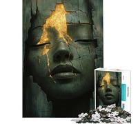Rompecabezas de 1000 Piezas para Adolescentes El Brillo de la imperfección Un desafío Educativo Un Reto difícil Juegos Divertidos Apto para Mayores de 14 años (38x52cm)