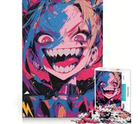 Rompecabezas de 1000 Piezas para Adolescentes: El bufón Loco, Juegos educativos, decoración de Pared, para Mejorar el Amor Entre Parejas 38x26cm