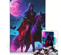 Rompecabezas de 1000 Piezas para Adolescentes, El Caballero Oscuro: La Leyenda Renace, Juguetes antiestrés, para la diversión Familiar, Regalos para Amigos y Familiares 50x75cm