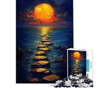 Rompecabezas de 1000 Piezas para Adolescentes El Camino al Sol Rompecabezas para Adultos Juegos Divertidos de análisis y lógica cumpleaños (tamaño 38x52cm)