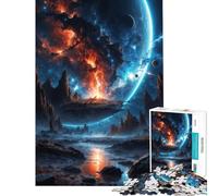 Rompecabezas de 1000 Piezas para Adolescentes El Choque de Dos Mundos Juego Educativo desafío Juguete Juegos relajantes análisis y lógica Excelentes Regalos y Juguetes (tamaño 50x75cm)