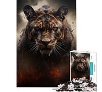 Rompecabezas de 1000 Piezas para Adolescentes El Depredador Dorado Juego Educativo desafío Juguete Juego Familiar Divertido y Original cumpleaños (tamaño 50x75cm)