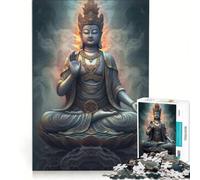 Rompecabezas de 1000 Piezas para Adolescentes El Despertar de Buda Juego Educativo Regalo de cumpleaños cumpleaños y Navidad 38x26cm