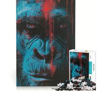 Rompecabezas de 1000 Piezas para Adolescentes: El Despertar de Hanuman, decoración de Pared, difícil y desafiante, Gran Regalo para los Amantes de los Videojuegos, 38x26cm