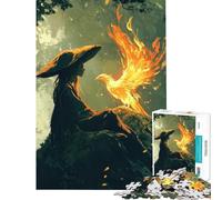 Rompecabezas de 1000 Piezas para Adolescentes El Encuentro ardiente Juguete Educativo para Juegos de desafío antiestrés y Regalo de cumpleaños (tamaño 50x75cm)