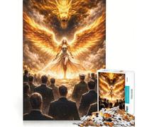 Rompecabezas de 1000 Piezas para Adolescentes El Fin de Las élites del Mal Juego Educativo Regalo de cumpleaños cumpleaños y Navidad 38x52cm