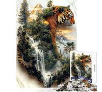 Rompecabezas de 1000 Piezas para Adolescentes El Guardián del Poder de la Selva Juego Educativo Ideal para Parejas Juguetes de decoración para el hogar Regalos para Amigos y Familiares (50x75cm)