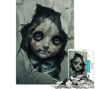 Rompecabezas de 1000 Piezas para Adolescentes El Misterio del Borde Divertidas Actividades en casa Desafío difícil Juego Educativo para Mayores de 14 años 38x52cm