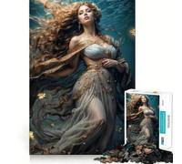 Rompecabezas de 1000 Piezas para Adolescentes El Nacimiento de Venus,Arte de Corte Suave,Juego Mental,Regalo para Relajarse,Tiempo de Juego,Navidad,Arte de Ocio (38x26cm)