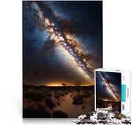 Rompecabezas de 1000 Piezas para Adolescentes El núcleo de la Galaxia, la Vía Láctea Desafiante Difícil Regalo de cumpleaños, Regalos 38x26cm