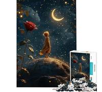 Rompecabezas de 1000 Piezas para Adolescentes El Principito bajo Las Estrellas Juego práctico y Educativo Juguetes didácticos Regalos de Amigo Invisible Ideal para Pasar el Tiempo en casa Durante Las