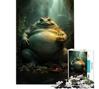 Rompecabezas de 1000 Piezas para Adolescentes El profeta Sapo Juego Educativo desafío Juguete Juego Educativo para la diversión Familiar Gran Regalo (tamaño 38x52cm)