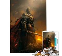 Rompecabezas de 1000 Piezas para Adolescentes El Rey del Campo Rompecabezas de 1000 Piezas Juguetes antiestrés Vacaciones en casa Matar el Tiempo cumpleaños (50x75cm)