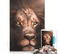 Rompecabezas de 1000 Piezas para Adolescentes El Rey León de la Selva Juego Educativo Actividades Divertidas para Hacer en casa fortalece el Amor Entre Parejas 50x75cm