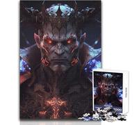 Rompecabezas de 1000 Piezas para Adolescentes, El Señor Oscuro, Ideal para un pasatiempo Tranquilo en Interiores, Juguete de Corte de precisión Superior, tamaño 38x52cm