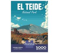 Rompecabezas De 1000 Piezas para Adolescentes El Teide National Park Rompecabezas para Adultos Juegos De Relajación Desafío Difícil Regalo De Cumpleaños, Regalos, 52x38cm/1000pcs
