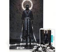 Rompecabezas de 1000 Piezas para Adolescentes El Verdugo con los Ojos vendados - Guerrero del Juicio divino Juegos educativos Entrena tu Cerebro y Tus Manos colección de Artistas Bellas Artes 38x26cm