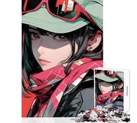 Rompecabezas de 1000 Piezas para Adolescentes Elegantes Juguetes antiestrés de Chica Anime Regalos de Amigo Secreto Juegos de relajación Que mejoran el Amor en Pareja tamaño 50x75cm