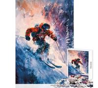 Rompecabezas de 1000 Piezas para Adolescentes emocionante Descenso Juguete para decoración de Pared Obra de Arte Regalo Juegos educativos Ayuda a ejercitar el Cerebro tamaño 50x75cm