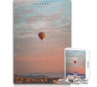 Rompecabezas de 1000 Piezas para Adolescentes en Estambul Diversión Familiar y Noche de Juegos Análisis y lógica Regalo de cumpleaños Tamaño 38x52cm