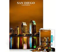 Rompecabezas de 1000 Piezas para Adolescentes en San Diego, California Juego de ingenio y relajación (38x52cm)