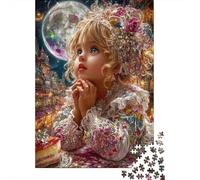 Rompecabezas De 1000 Piezas para Adolescentes Enchanted Fantasy Dress for Kids Rompecabezas para Adultos Juguetes DIY para La Diversión Familiar para Cumpleaños, Navidad 38x26cm/1000pcs