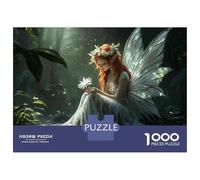 Rompecabezas De 1000 Piezas para Adolescentes Enchanted Forest Fairy Rompecabezas para Adultos Juegos Relajantes Regalos para Mujeres Interacción Entre Padres E Hijos 70x50cm/1000pcs