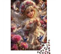 Rompecabezas De 1000 Piezas para Adolescentes Enchanted Garden Fantasy Artwork Rompecabezas para Adultos Juego Familiar Análisis Y Lógica Actividades Divertidas En Casa 38x26cm/1000pcs