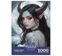Rompecabezas De 1000 Piezas para Adolescentes Enchanted Moonlit Beauty Rompecabezas para Adultos Juego Familiar Decoración del Hogar Regalos para Reducir El Estrés 38x26cm/1000pcs