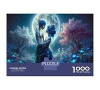Rompecabezas De 1000 Piezas para Adolescentes Enchanted Night Romance Rompecabezas para Adultos Juguetes Antiestrés Regalos De Desafío Difícil para Amigos Y Familiares 38x26cm/1000pcs