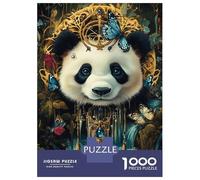 Rompecabezas De 1000 Piezas para Adolescentes Enchanted Panda Majesty Rompecabezas para Adolescentes Juguetes Antiestrés Difícil Gran Regalo para Jugar 70x50cm/1000pcs
