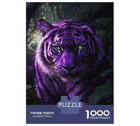 Rompecabezas De 1000 Piezas para Adolescentes Enchanted Tiger's Gaze -1 Rompecabezas para Adultos Juguetes Antiestrés Decoración del Hogar Gran Regalo para Jugar 70x50cm/1000pcs