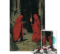 Rompecabezas de 1000 Piezas para Adolescentes Encuentro Misterioso Juegos Divertidos decoración del hogar Actividades para Disfrutar en casa (tamaño 38x26cm)